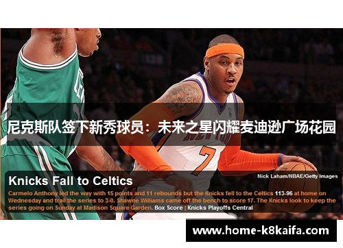 尼克斯队签下新秀球员：未来之星闪耀麦迪逊广场花园